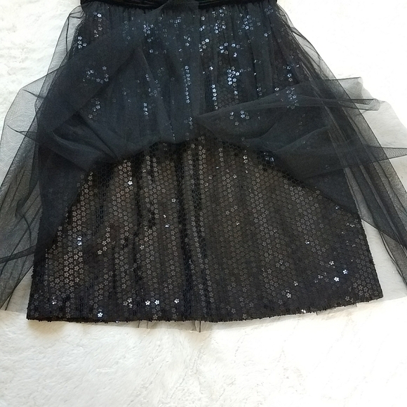 Kay Unger Sequin Cocktail Mini Dress - Picture 8 of 12